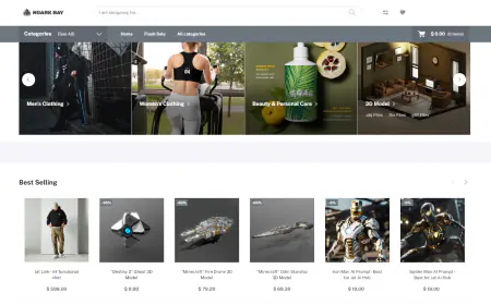 Digital Downloads & Physical Products: Noarkbays Multi-Merchant Platform